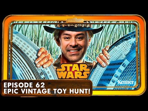 HUGE Vintage Star Wars Toy Hunt! -EP 62- The Padawan Collector