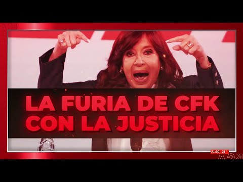 🔴LA FURIA DE CRISTINA KIRCHNER CON LA JUSTICIA