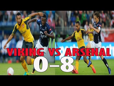 Viking vs Arsenal 0-8 HIGHLIGHTS FRIENDLY MATCH 2016