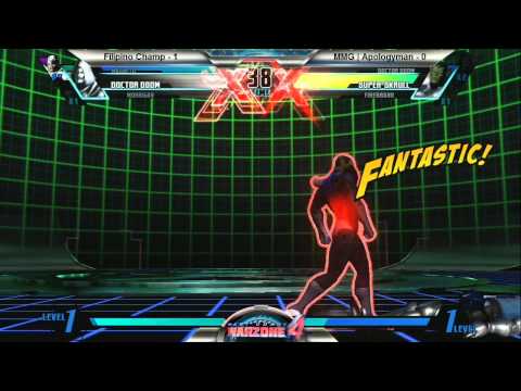 West Coast Warzone 4 UMVC3 Losers Finals: Filipino Champ VS MMG Apology Man