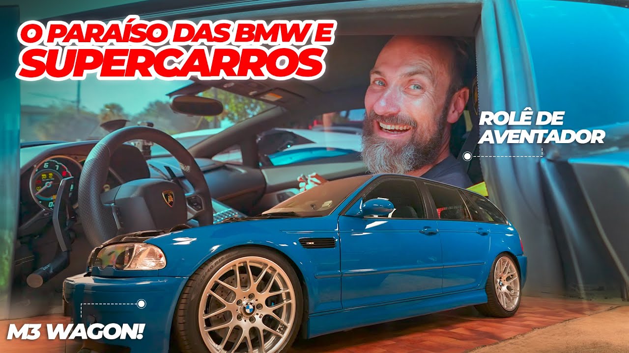 BMW paradise, exclusive supercars and a visit to Race car driver Claude Senhoreti