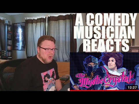 A Comedy Musician Reacts | The Mystic Crystal - NSP (Ninja Sex Party) [REACTION!]