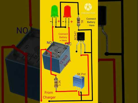 Auto cut battery charger kaise banaye