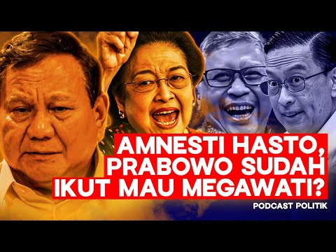 Amnesti Hasto & Abolisi Tom Lembong, Prabowo Tinggalkan Jokowi, Ikut Mau Megawati?