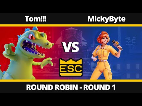 NASB @ ESC 7 - Round 1 - Tom!!! (Reptar) Vs. MickyByte (April O'Neil) - EU Tournament