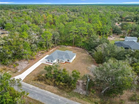 Crystal River Florida New Construction PRICE REDUCED $349,000 on 1+ Acre MLS#851386