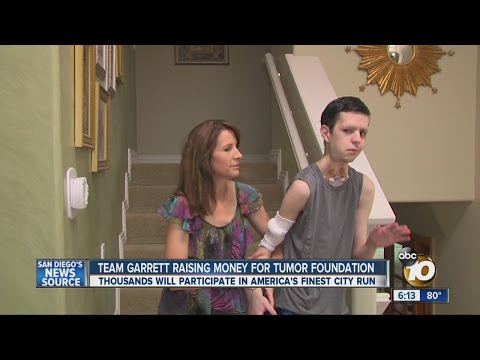 Team Garrett taking part in half marathon, raising money for Children's Tumor Foundation