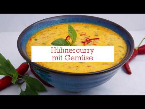Rotes Hühnercurry (im Kenwood Cooking Chef)