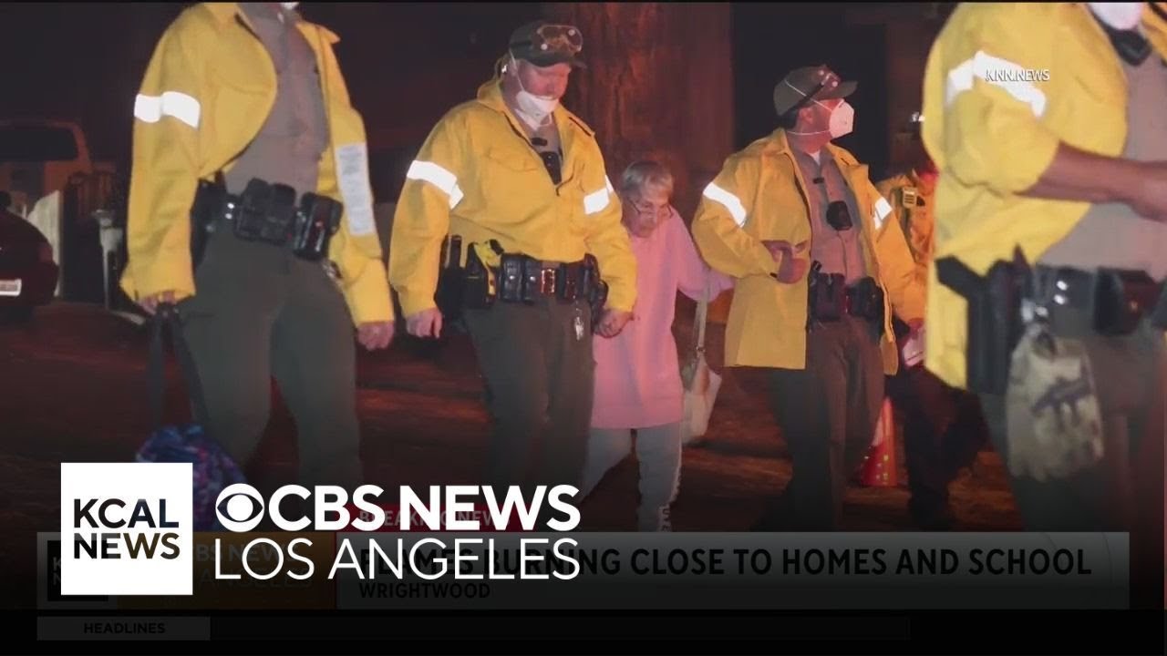 The San Gabriel Canyon Bridge Fire grows overnight, exploding into Wrightwood