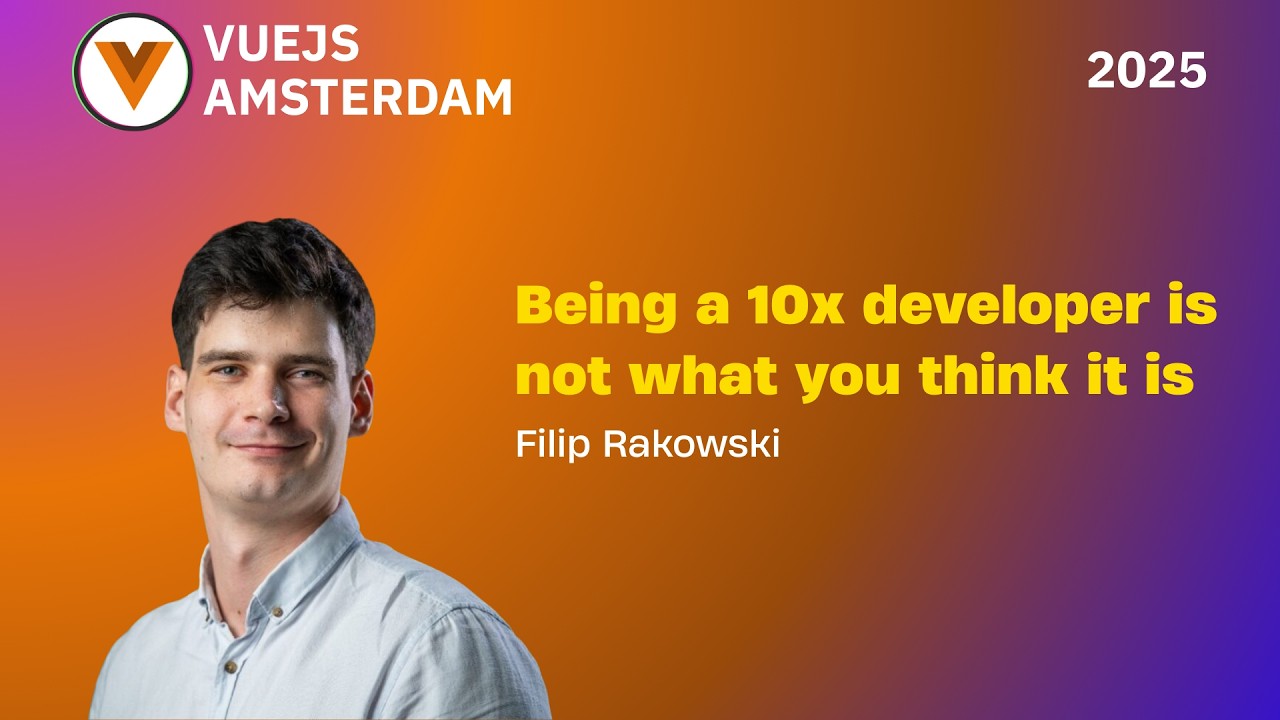 Filip Rakowski - Being a 10x developer is not what you think it is