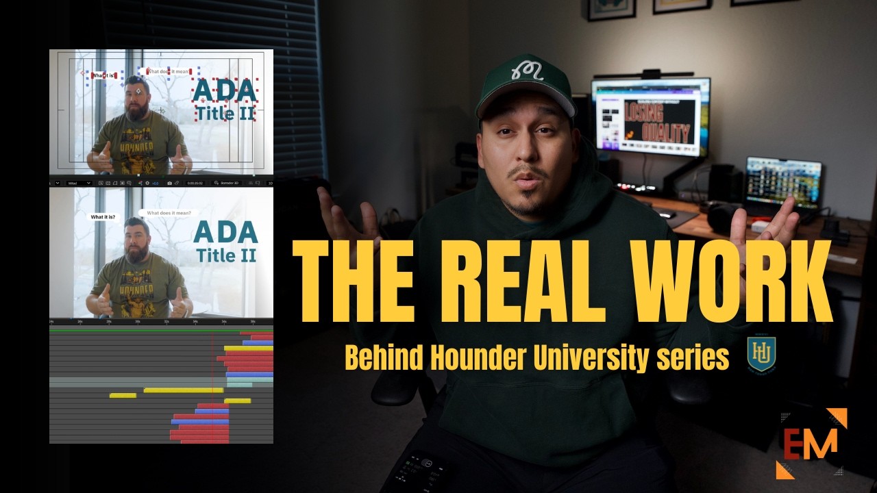 Making of a Hounder University episode — EVEN Media