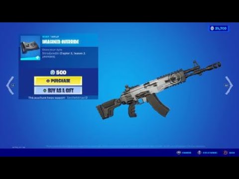 Fortnite April 16th Item Shop Imagined OverRide Wrap