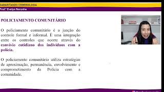 INSTITUIÇÕES SOCIAIS RELACIONADAS COM O CRIME - CURSO COMPLETO DE CRIMINOLOGIA PARA PMCE