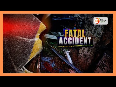6 family members killed in an accident in Gatanga