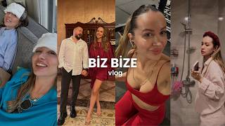 HER MASADA VARIZ VLOG | evlilik sonrası, evde beraberiz, makedon gecesi ve fiyas