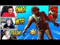 STREAMERS REACT TO *NEW* BLOCKBUSTER SKIN! *EPIC* Fortnite SAVAGE & FUNNY Moments