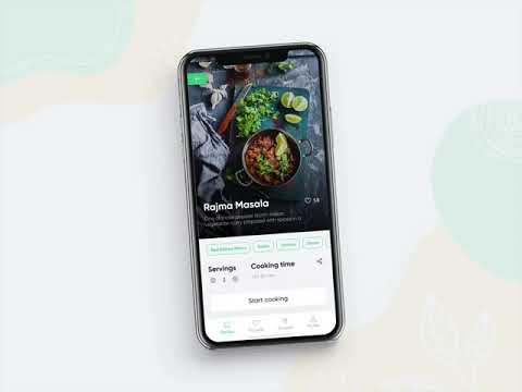 Cooking App UI