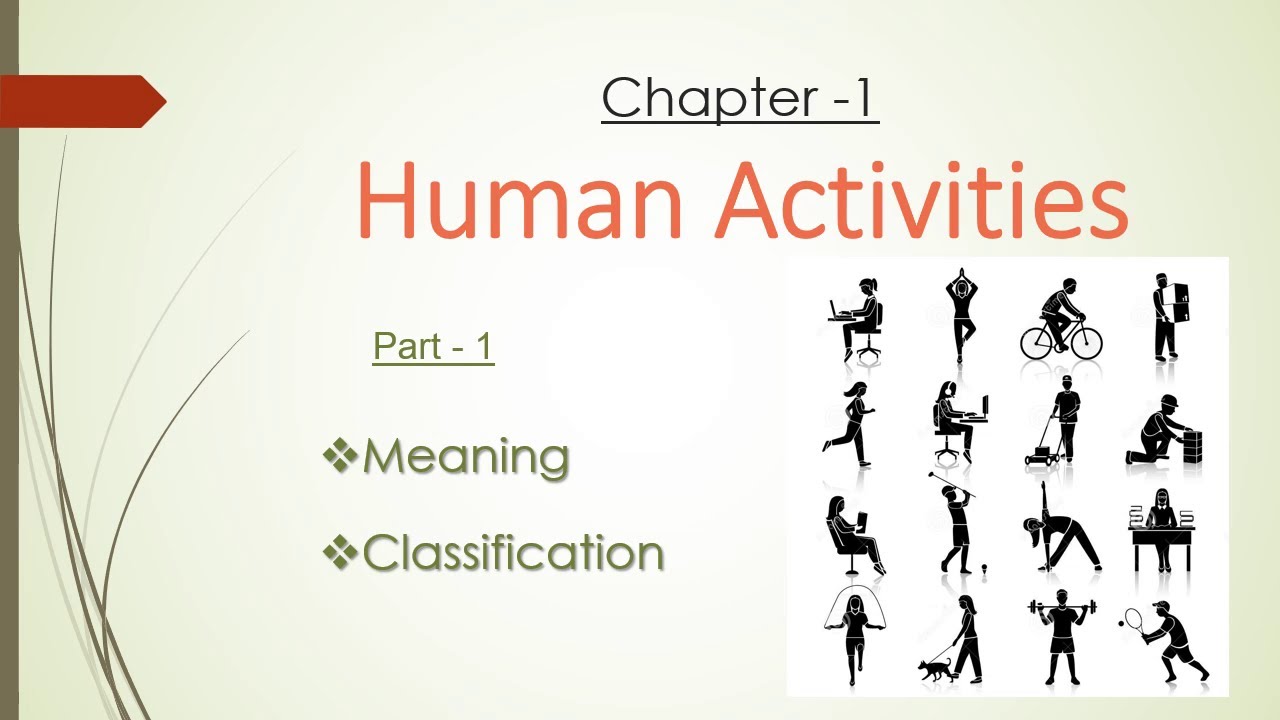 Human Activities Part 1 Commercial Studies