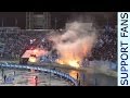 Support #ultras Zenit - The first half of the match ...
