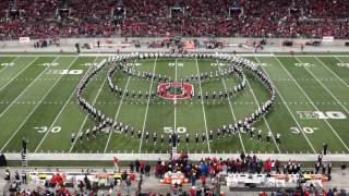 Ohio State Marching Band Superheroes Halftime Show