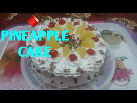 HOW TO MAKE CHOCOLATE PINEAPPLE CAKE STEP BY STEP RECIPE