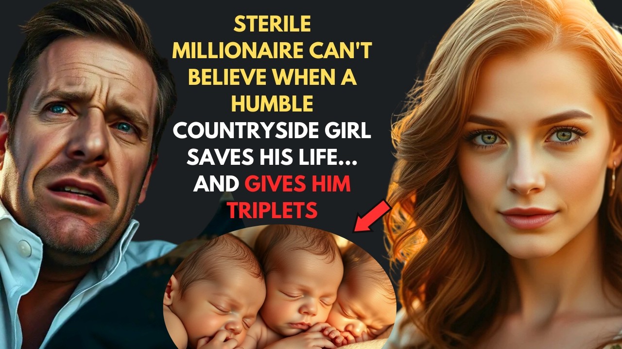 ❤️ STERILE MILLIONAIRE CAN'T BELIEVE WHEN A HUMBLE COUNTRYSIDE GIRL SAVES HIS LIFE... AND GIVES HIM