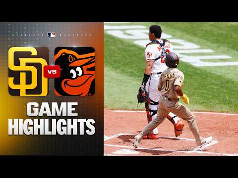 볼티모어 VS 샌디에이고 2:5 MLB 하이라이트