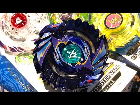Shelter Regulus .5S.Tw PRIZE BEYBLADE & Random Booster Vol. 8 Unboxing & Review! - Beyblade Burst