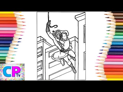 Spiderman Coloring Pages/Spiderman is a Superhero/Elektronomia - Sky High [NCS Release]