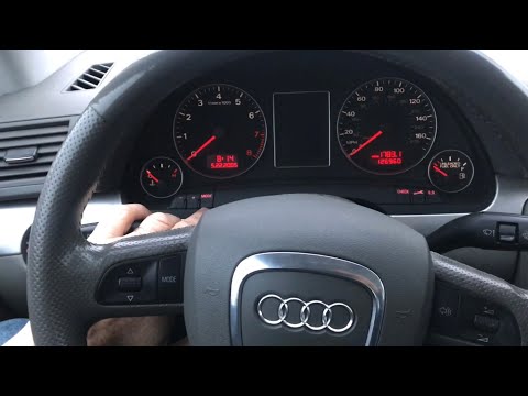 setting CLOCK in an a4 audi/volkswagen passat (resetting) 2005