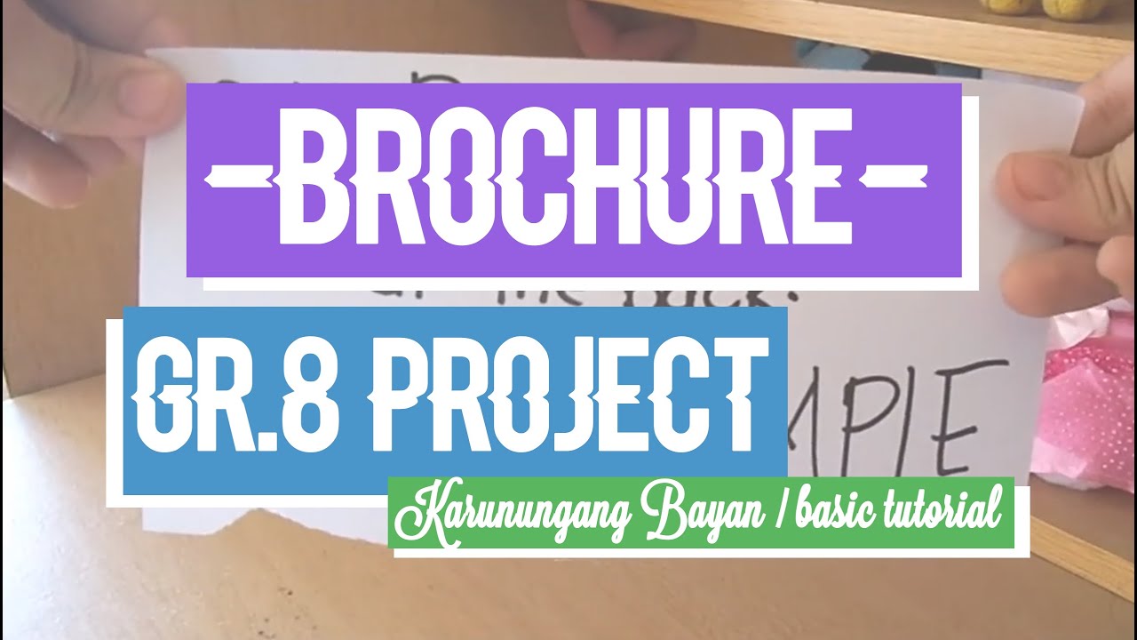 [School project] Filipino Karunungang bayan Brochure