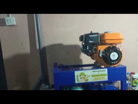 Single Can Motor Cum Engine Operated Milking Machine
