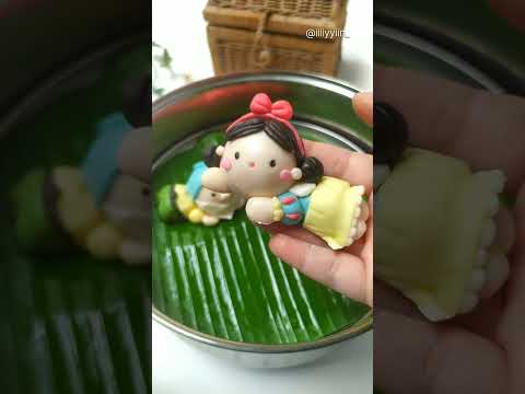 kue tradisional angku kueh bentik princess snow white 🍎 #kuetradisional