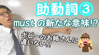 【高校英語】助動詞③～mustの新たな意味！？～ 3-3【英文法】