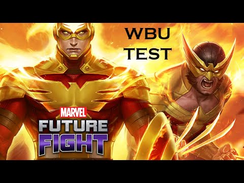 Enter The Phoenix Uniform Captain America & Wolverine Test - Marvel Future Fight