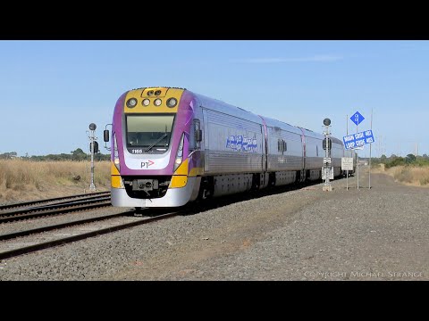 Vline Vlocity Railcar Transfer VL65 & VL05 At Gheringhap (11/1/2021)- PoathTV Australian Trains