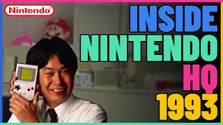 Inside Nintendo Headquarters In 1993.