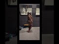 Posing post workout at 2 weeks out of Tampa Pro 2022