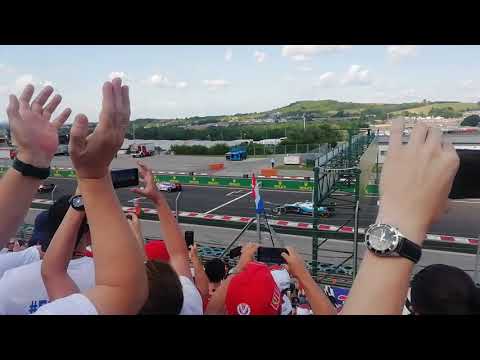 Start wyścigu F1 Węgry 2019