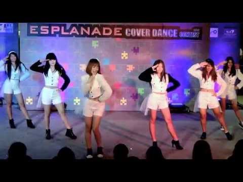 140517 Angeline cover Apink - Mr.Chu + NoNoNo @Esplanade Cover Dance Contest (Audition)