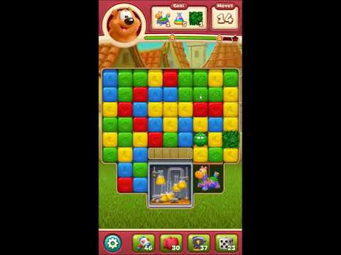 Toon Blast Level 2558 - NO BOOSTERS 🐻🐺🐱 | SKILLGAMING ✔️