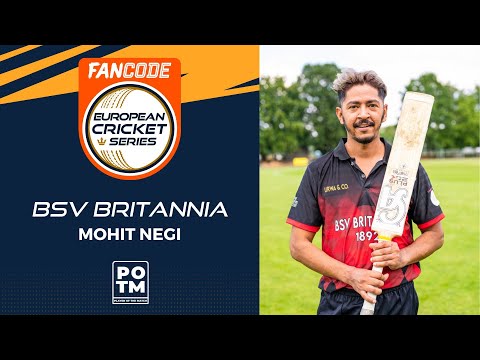 POTM: M.Negi - BRI vs BER | Highlights | FanCode ECS Dresden, 2022 Day 8 | ECS22.490