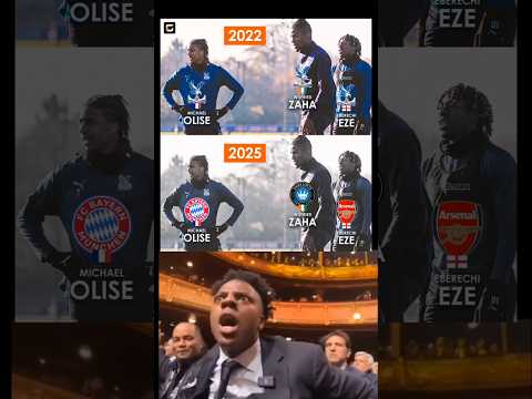 😢 Was für ein Trio das war. 🥹 #olise #wilfriedzaha #eze #crystalpalace