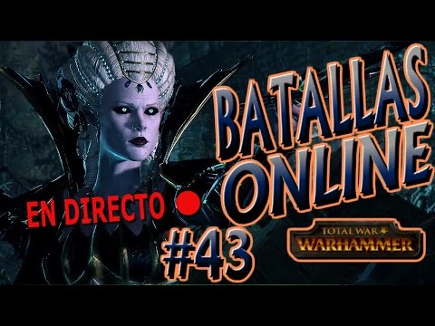 Isabella Von Carstein--Total War: Warhammer gameplay español -- Batalla Online 1vs1 #43