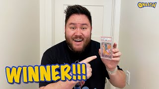 **GIVEAWAY WINNER ANNOUNCED** Did You Win The PSA 9 Charizard V!