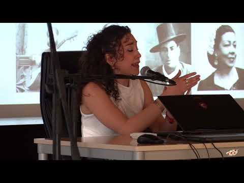 Ana Mochón. Guajira. Al toque, Daniel Valseca. El flamenco en la UPCT. Cartagena,10 de mayo de 2024.