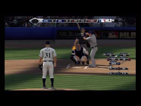 MLB 09 The Show Cubs @ Brewers (HD)