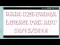 Hari Keluarga Legasi Pak Abu 2019