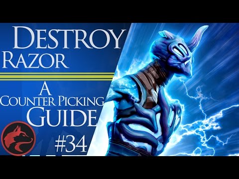 How to counter pick Razor - Dota 2 Counter picking guide #34