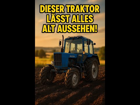 MTZ-82: Der unzerstörbare Traktor aus der Sowjetunion im Härtetest!
